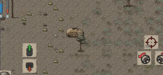 迷你DayZ地图上
