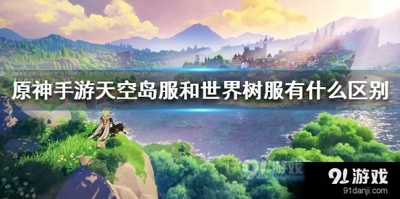 原神天空岛服和世界树服新手教程