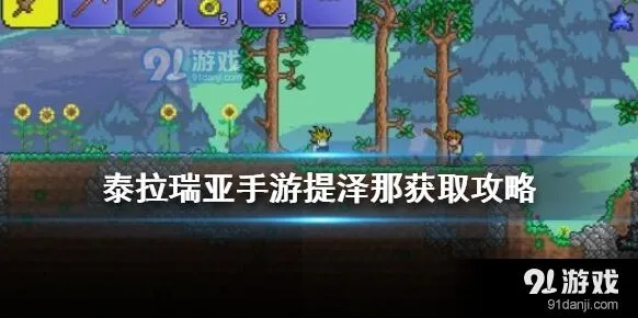 泰拉瑞亚提泽那砧子制作教程