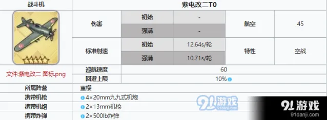 碧蓝航线紫电改二怎么获取