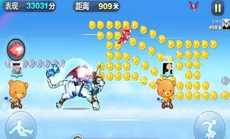 天天酷跑糖白虎vs暴力鸟叔刷分指南