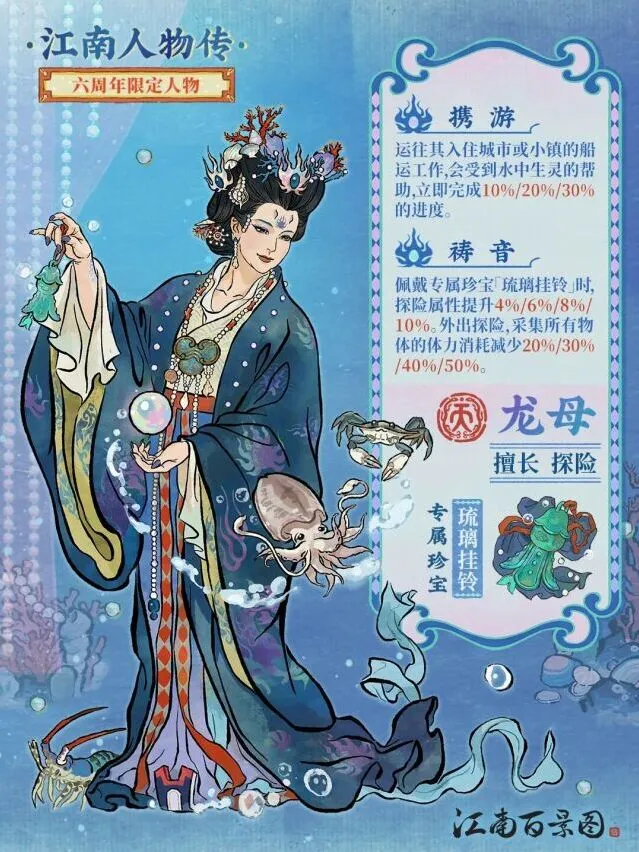 江南百景图六周年庆龙母角色获取技巧
