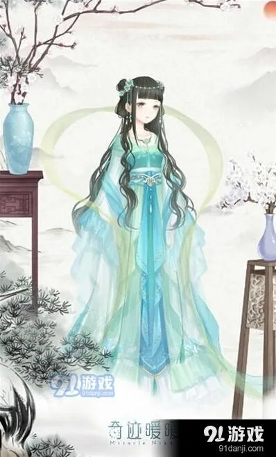 奇迹暖暖越千霜回忆梦境玉人调套装解析