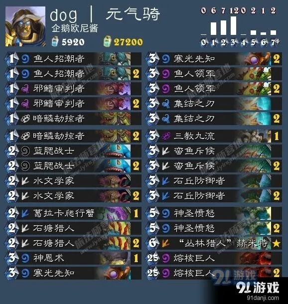 6.11炉石传说嗜血萨卡组技巧