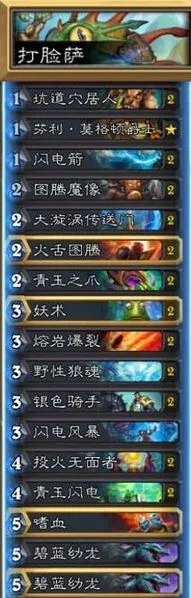 炉石传说打脸萨卡组调整详解