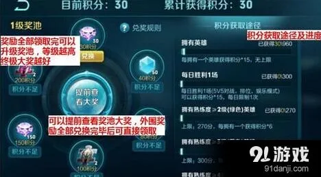 王者荣耀修炼之路积分规则解读