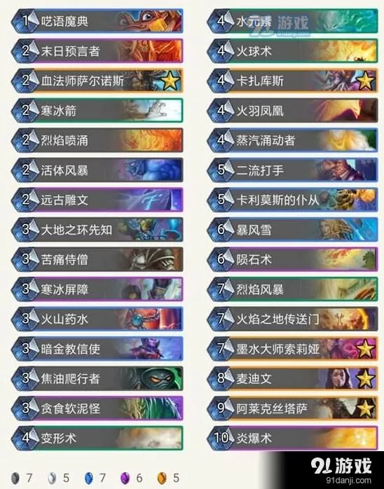 炉石传说元素宇宙法实战心得分享