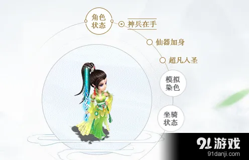 大话西游手游红拂女光武外观分享