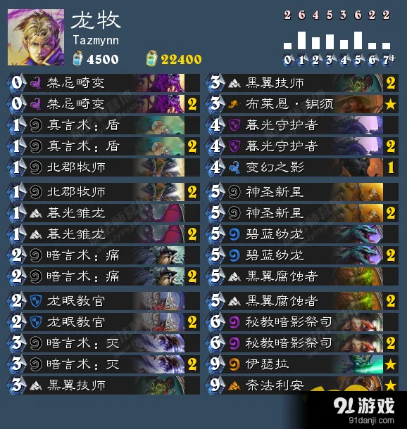 炉石传说龙牧标准模式牧师卡组教学
