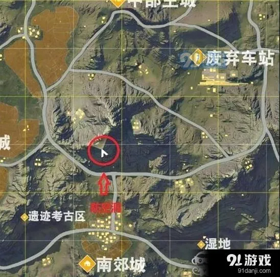 荒野行动防空洞进入方式完整攻略