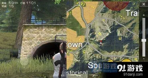 荒野行动防空洞位置详解 阴人攻略指南