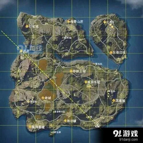 荒野行动直升机航线说明 完整攻略