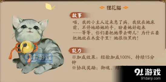 阴阳师新上线狸花猫 获得方式一览