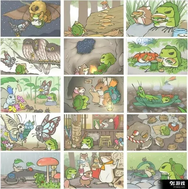 旅行青蛙稀有明信片有哪些 稀有明信片完整攻略