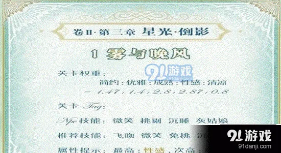 奇迹暖暖第二卷3-1高分搭配流程攻略