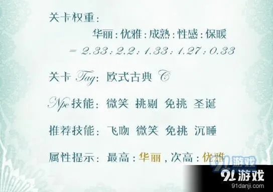 奇迹暖暖第二卷3-5高分搭配指南分享