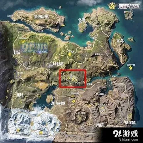 荒野行动水厂地形解析攻略