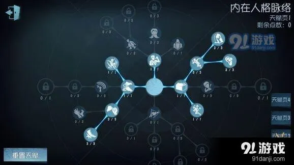 第五人格天赋加点对局思路