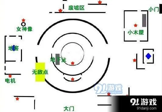 第五人格圣心医院电机位置图解