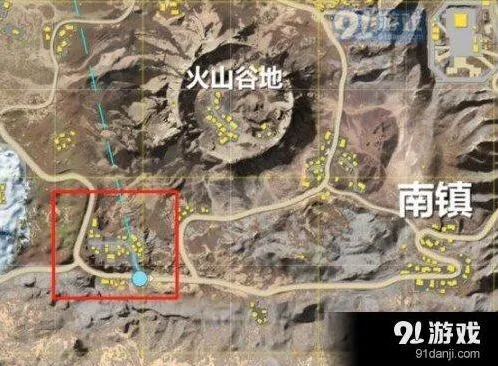 荒野行动资源点攻略 新地图低调但超肥的位置