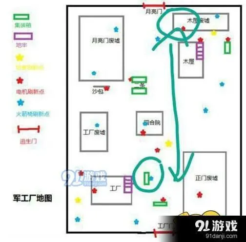 第五人格屠夫守电机操作详解
