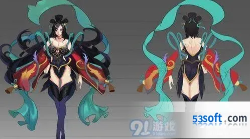 王者荣耀貂蝉冠军皮肤造型设计展示