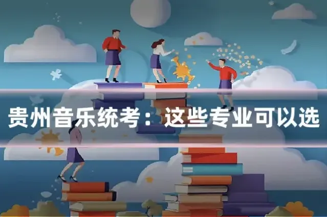 贵州音乐统考：这些专业可以选
