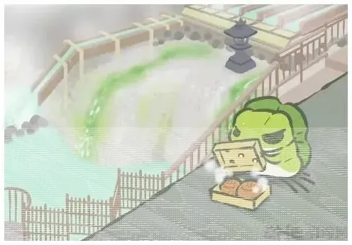 旅行青蛙温泉馒头