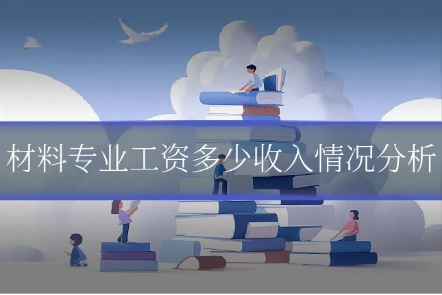 材料专业工资多少收入情况分析