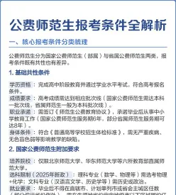 公费师范生