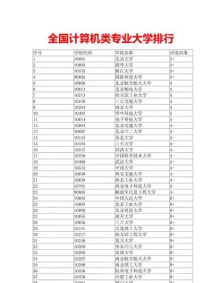 计算机类