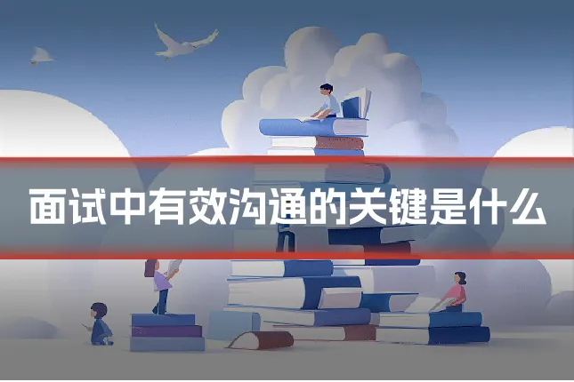 面试中有效沟通的关键是什么