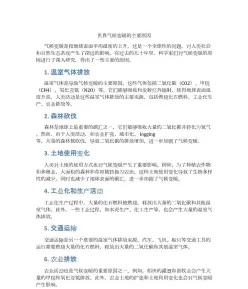 全球变暖