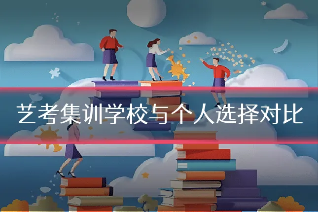 艺考集训学校与个人选择对比