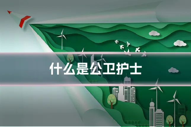 什么是公卫护士