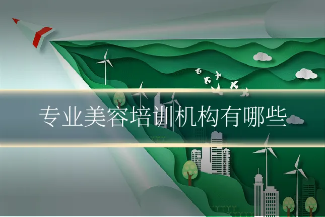 专业美容培训机构有哪些