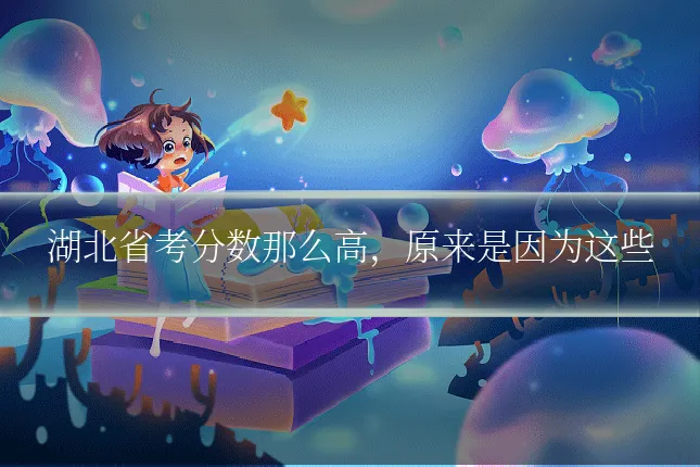 湖北省考分数那么高，原来是因为这些