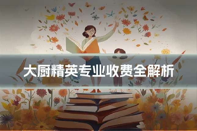 大厨精英专业收费全解析