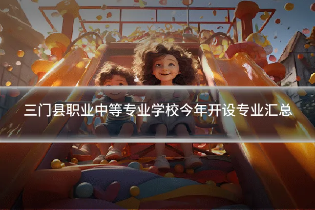 三门县职业中等专业学校今年开设专业汇总