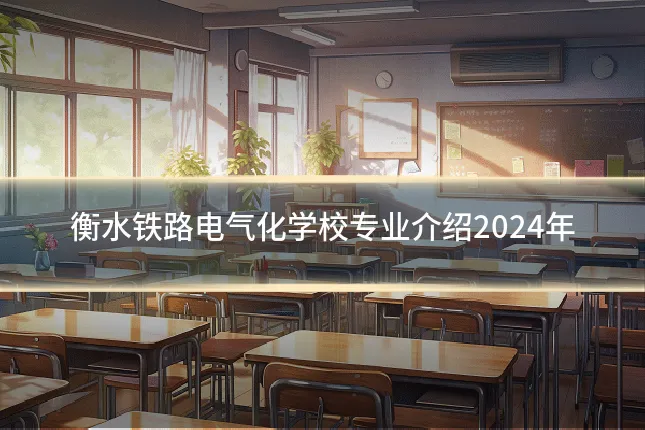 衡水铁路电气化学校专业介绍2024年