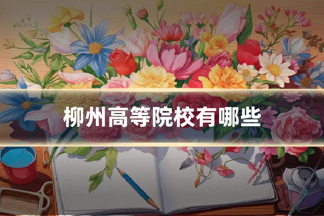 柳州高等院校有哪些