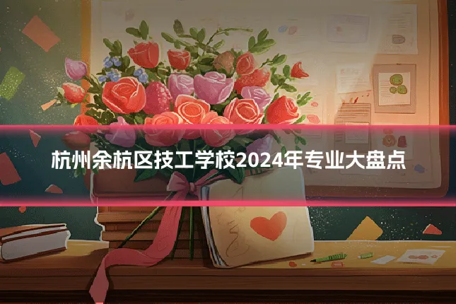杭州余杭区技工学校2024年专业大盘点