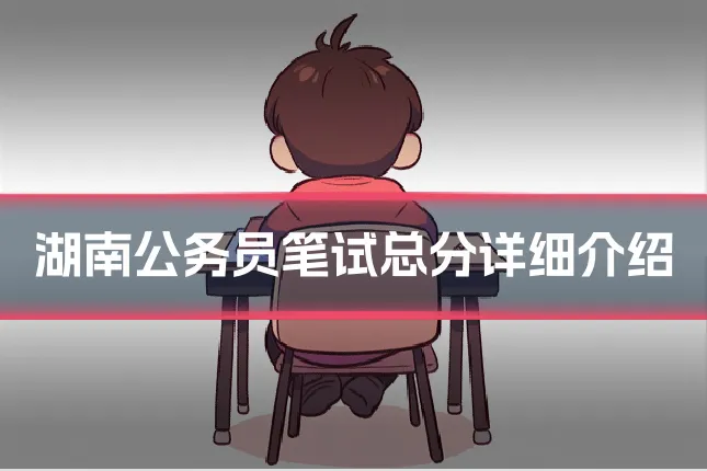 湖南公务员笔试总分详细介绍