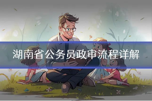 湖南省公务员政审流程详解