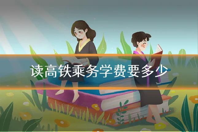 读高铁乘务学费要多少