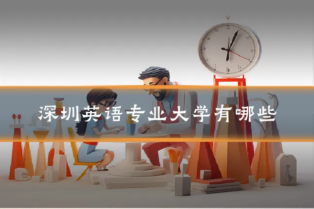深圳英语专业大学有哪些