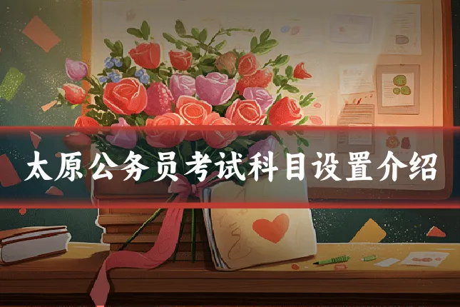 太原公务员考试科目设置介绍