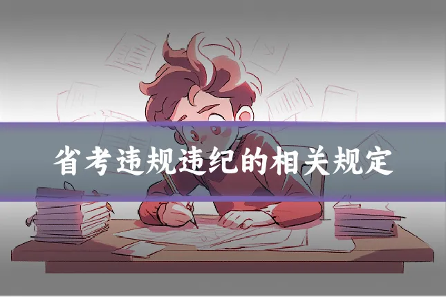 省考违规违纪的相关规定