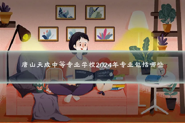 唐山天成中等专业学校2024年专业包括哪些