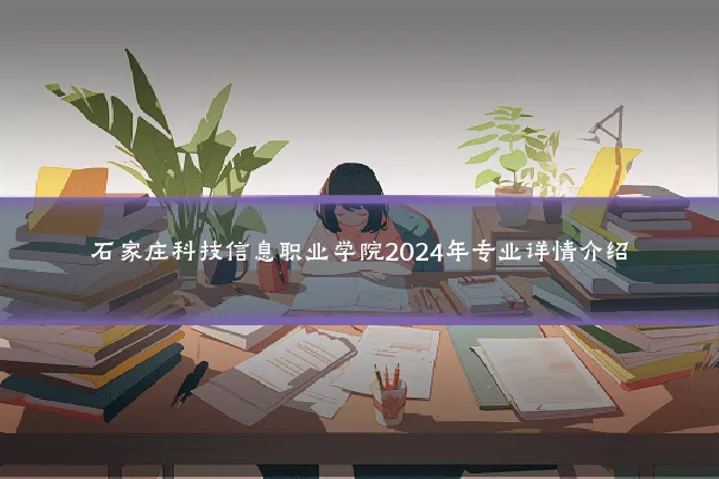 石家庄科技信息职业学院2024年专业详情介绍